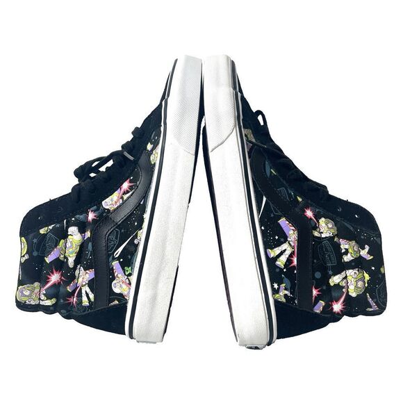 Vans x Disney SK8 Hi Women 7.5 Sneaker Pixar Toy Story Buzz Lightyear Men 6 Shoe - Picture 5 of 11